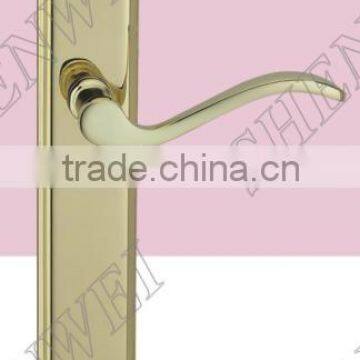 122-352 GPT iron door handle on plate