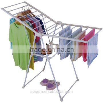 HomCom Foldable Gullwing Clothes Drying Rack