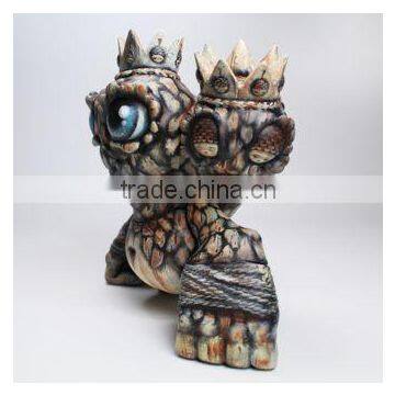 New Style Crown Owl Action Figure, OEM Action Plastic Figure for Decorate, Action Figure Customized China Manufacturer photo-4
