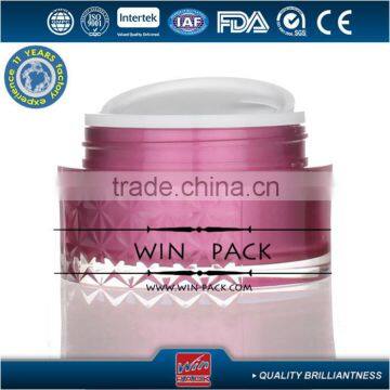 15g,30g,50g Round Plastic Cream Jar,round Acrylic Lotion Bottle With Carving photo-3