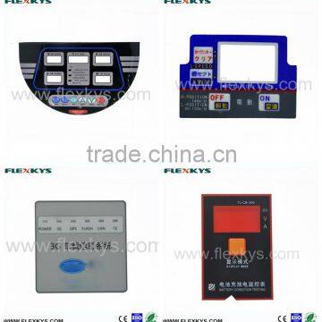 Pillow Embossed High Quality Graphic Overlay for Membrane Control Panel photo-2