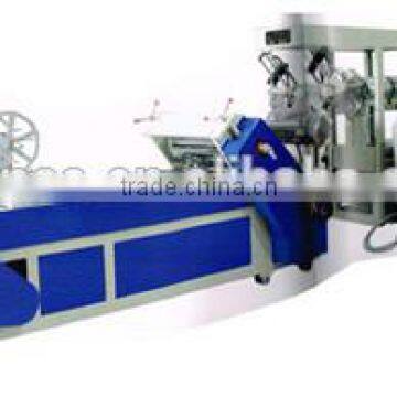 Double color plastic sheet machine