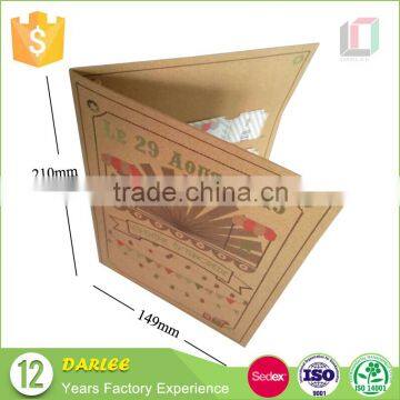 GuangDong Unique Hot Stamping Large Size Elegant Special Paper Christmas Card photo-6