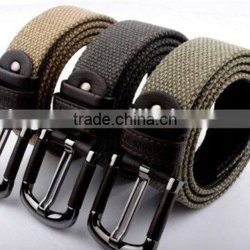 Fashion design canvas belt