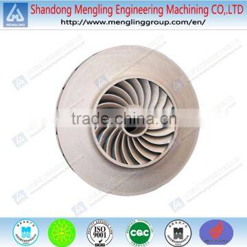 Clay Sand Casting Iron Turbine Impeller