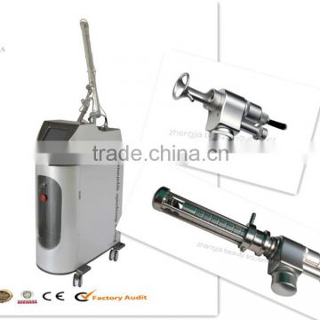 top selling two handpiece Yag fractional laser system / vaginal tightening rejuvenation laser for women DIY