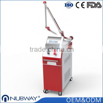 China Laser Tattoo Removal Laser Machine Q 1 HZ Switch Nd Yag Laser For Beauty Salon Laser Removal Tattoo Machine