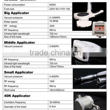 China Supplier Velashape 2016 RF Vacuum Slimming Beauty Equipment photo-4