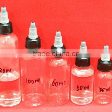 custom plastic e-liquid bottles bottles with twist cap