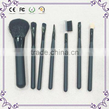 Top selling synthetic hair 7pcs beauty makeup cosmetic brush kit