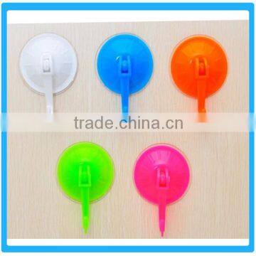 New Design Plastic Color Suck Hanging Hook Set