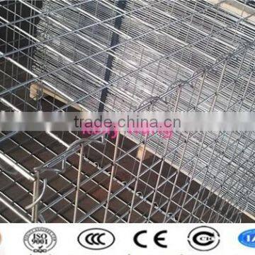 Haotian galvanized retaining wall welded gabion stone basket factory