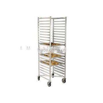 Stainless steel ultra heavy duty nesting baker's rack