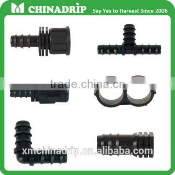 Drip pipe irrigation system OD 16mm PE Pipe Straight Connector