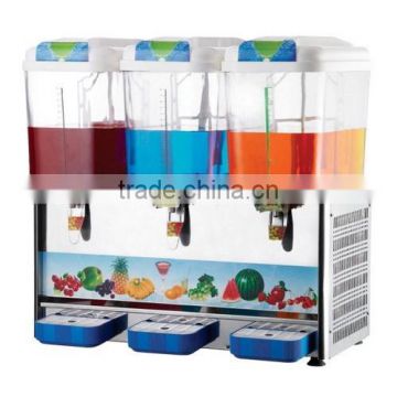 three tank 54L fruit juice dispenser