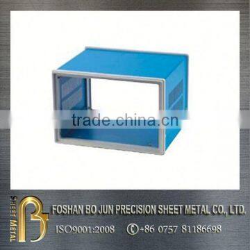 custom sheet metal enclosure with plastic frame