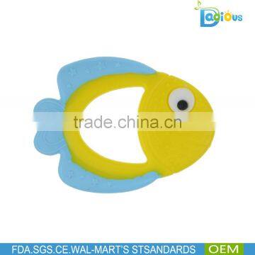 Eco-friendly Highest quality baby teether toys Fish Design new products