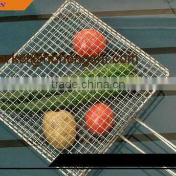 BBQ net grill net Crimped wire mesh with low price