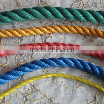 3.4mm colorful twisted (polyethylene) pe and pp rope twine with low price