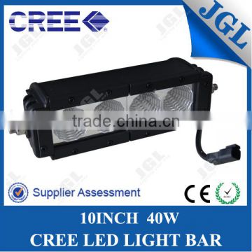 china JGL wholesale led light bar 40w 4X4 off road truck jeep led light bar cree