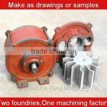 Customized CNC machining vacuum pump used for milk machine in mechanical parts&fabrication services