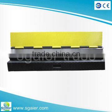 rubber car ramps/road ramps/cable ramps/wire protector with 3 channel