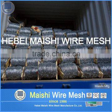 2.5 mm High Tensile Galvanised and Stainless Steel Barbed Wire