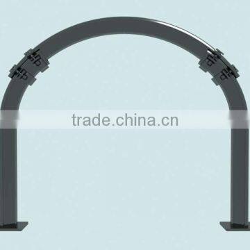 Underground tunnel steel arch support
