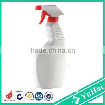 650ml plastic PE spray bottle with trigger sprayer head for washing cleaning