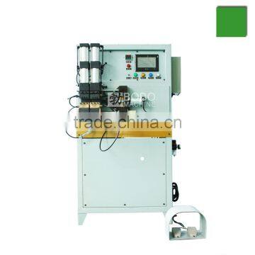 Heat exchanger condenser evaporator copper and aluminum tube pipe resistance welder machine