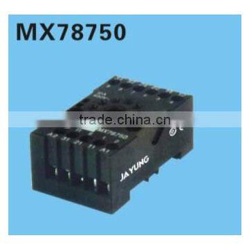 SAIPWELL 10F-3Z-C3(MX78750) New Cheap 11 Pin Relay Socket Electric Relay Socket Plastic Relay Socket