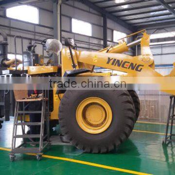 First class CE;ISO provided 6 ton front wheel loader for sale YN966 adopt ZL60 gear box 3.5cbm bucket capacity