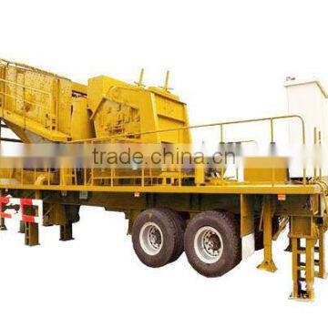 Efficient Mobile Impact Crushing Plant