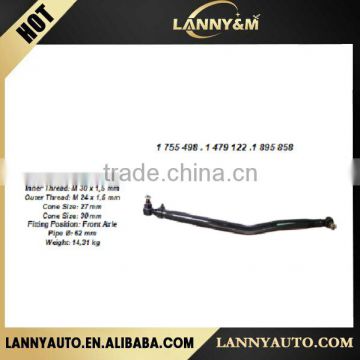 Hot Sale Truck Suspension Spare Parts Steering Drag Link for Scania 1 479 122, 1755498, 1 895 858, 1895858