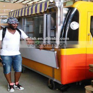 2016 Hot Sale Food Cart, Mobile Food Cart for Slush Machine,bbq Food Cart for Sale (ZQW-C2) photo-2