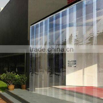 plastic decorative door curtain, transparent