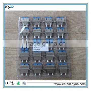 Metal Sheath LC Male - SC Female Hybrid Adapters Duplex Singlemode photo-3