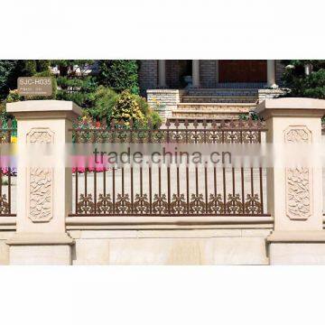 Painted Decorative Cast Vintage Aluminum Garden Border Fence for Villa photo-3