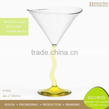 Wedding Decor Clear Glass Cocktail Cup Centerpiece photo-3