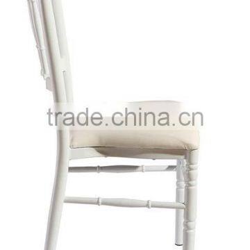 Wholesale Quality Stackable White Aluminum Napoleon Chair QL-D908 photo-3
