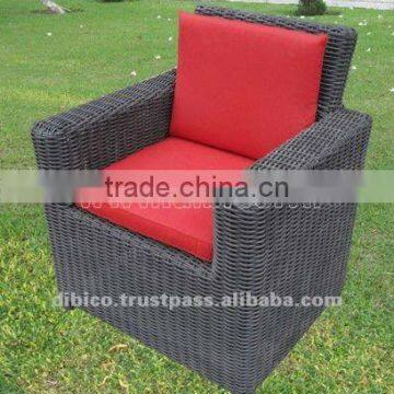 Outdoor PE Rattan Single Chair