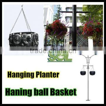 Plastic hanging planter Hanging basket SL-Y040 ball planter