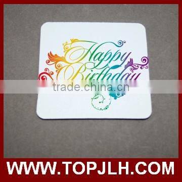 2017 Hot Sell Promotional Heat Tranfer Ceramic Absorbent Paper Coaster photo-5