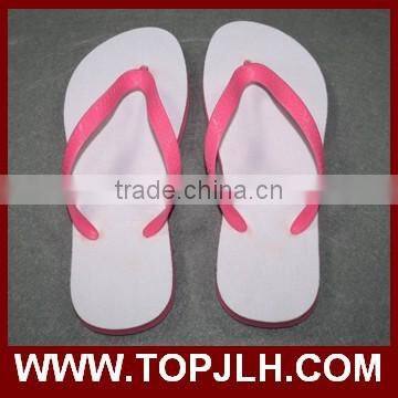 Wholesale Personalized Flip Flops White Wedding Flat Sandales photo-4