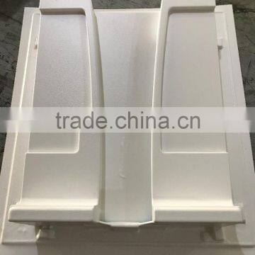 White ABS texture plastic wall vacuum forming plastic panel