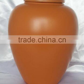 Adult Style Biodegradable Red Pottery Urns for Cremation Use photo-3