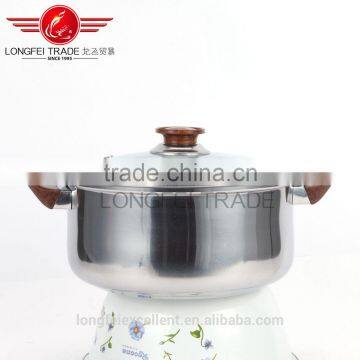 Yiwu Insulation Handle Cheap Hot Sale Stainless Steel Cookware Soup Pot photo-4