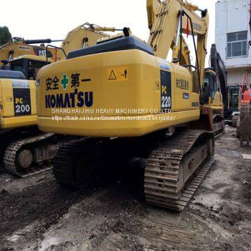 Komatsu Pc220-7 Excavator for Used Road Machinery