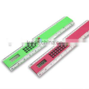 Calculator with ruler