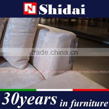 SHIDAI - Modern Beige Microfiber Living Room Sofa Couch Sectional Set Furniture G180 photo-5